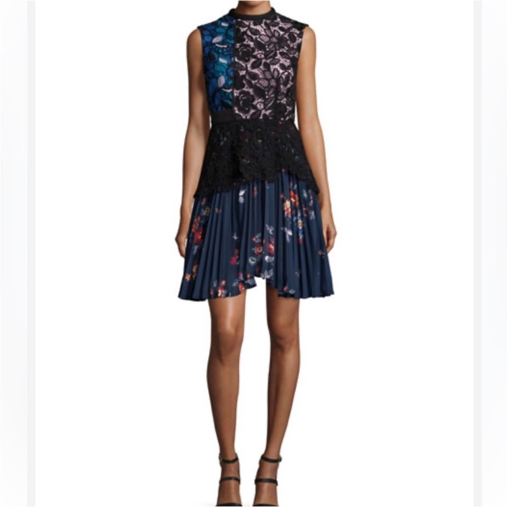 🪴Like new SELF PORTRAIT lace floral midi dress